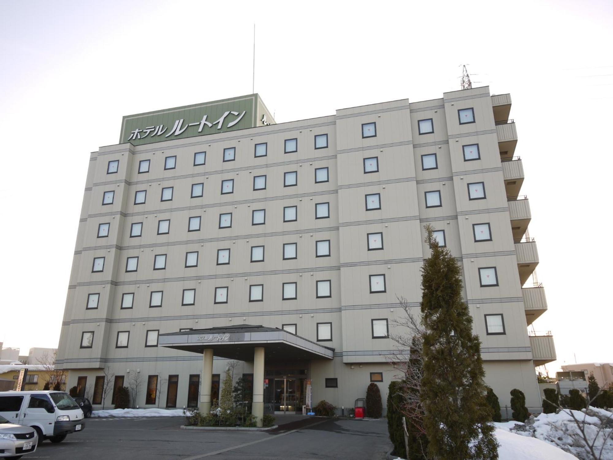 Hotel Route-Inn Yonezawa Ekihigashi Bagian luar foto